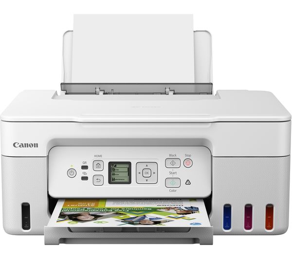 Image of CANON PIXMA G3571 All-in-One Wireless Inkjet Printer - White