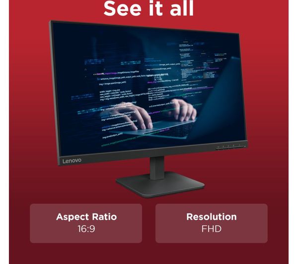 LENOVO L24-4e Full HD 23.8