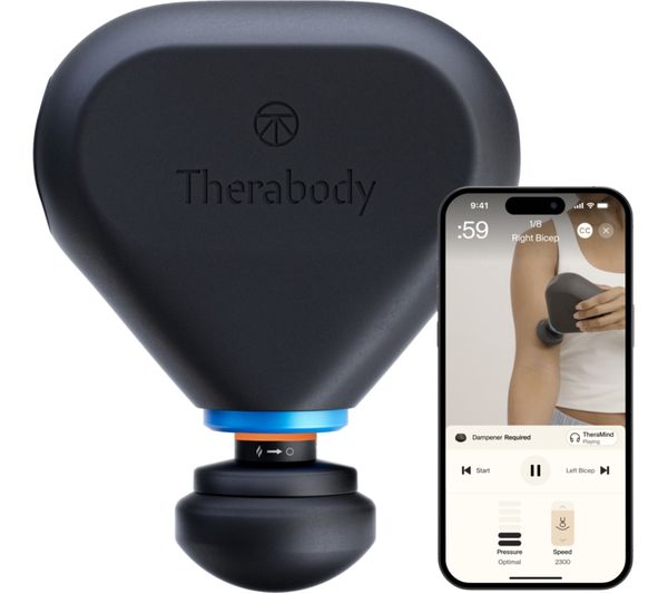 THERABODY Theragun Mini Plus Handheld Smart Body Massager - Black