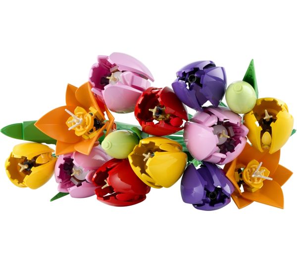 An image of LEGO Botanicals 11501 Tulip Bouquet Set for Adults