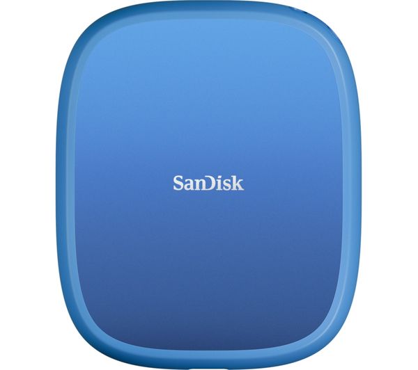 An image of SANDISK Creator Phone MagSafe SSD - 1 TB, Blue