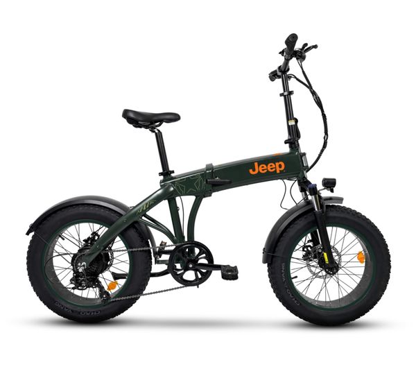 An image of JEEP Tempest Electric Bike - Blue