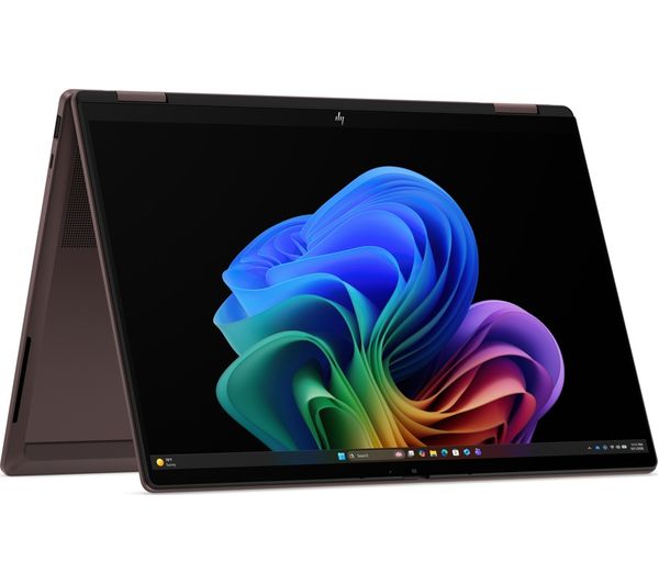 An image of HP OmniBook X Flip NGAI 14" 2 in 1 Laptop - AMD Ryzen AI 5, 512 GB SSD, Brown