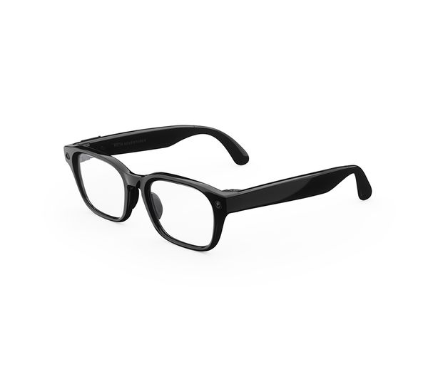 An image of META Adventurer Glasses - Classic Black, Clear Lenses