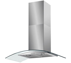 BAUMATIC BT10.3GL Chimney Cooker Hood - Stainless Steel