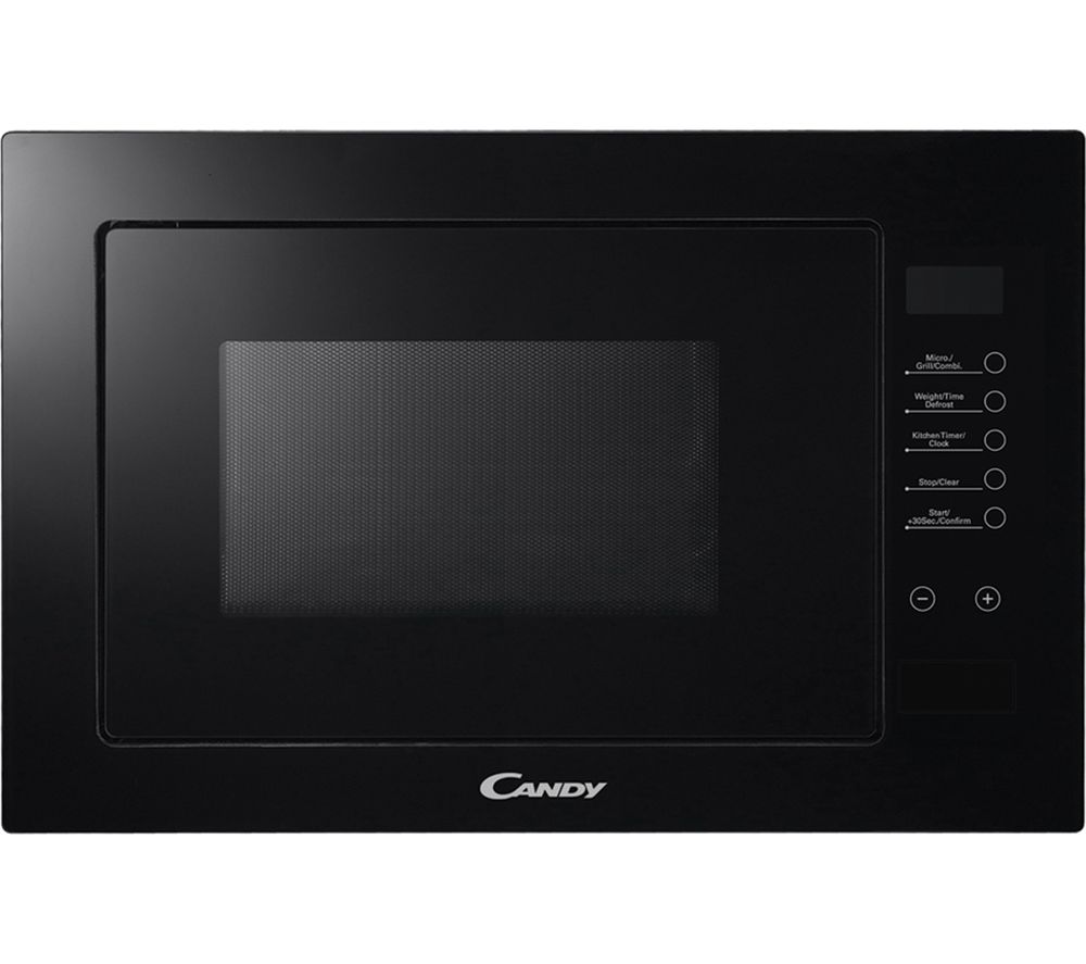 CANDY MICG25GDFN Built-in Compact Microwave with Grill - Black, Black