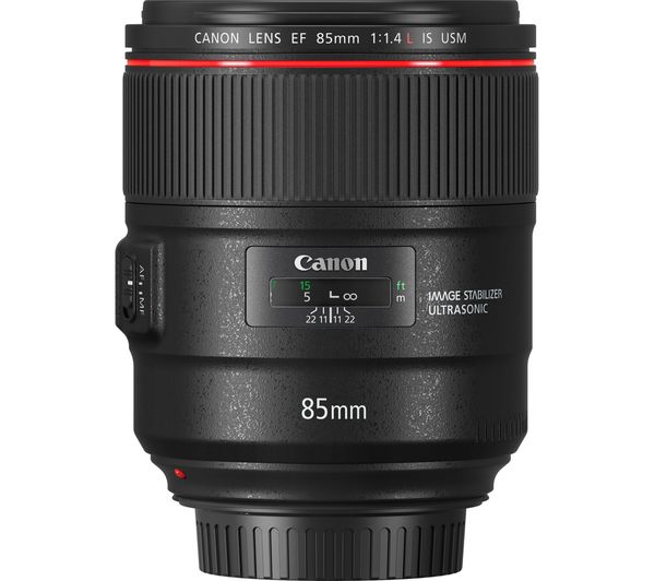 Canon EF 85 mm f/1.4L IS USM Standard Prime Lens