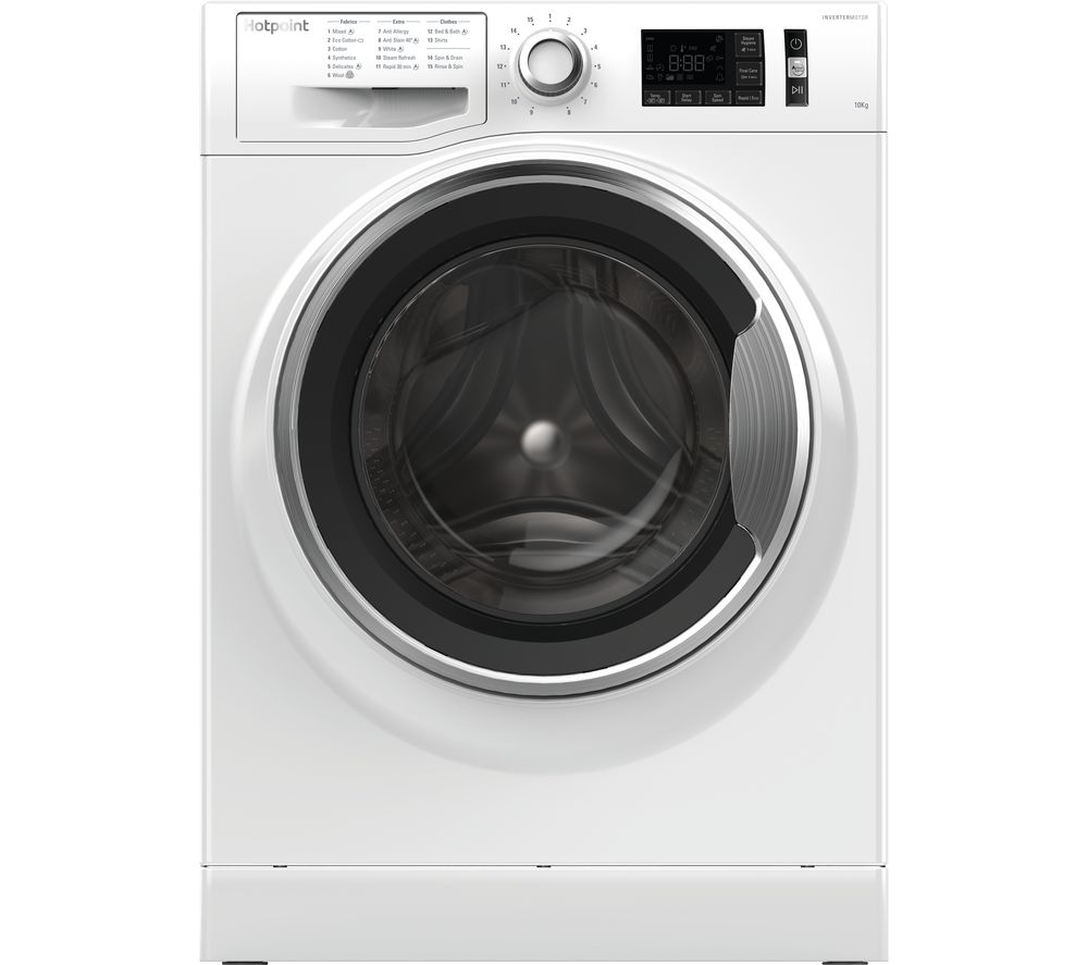 HOTPOINT Active Care NM11 1045 WC A 10 kg 1400 Spin Washing Machine – White, White