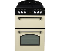 LEISURE CLA60CEC 60 cm Electric Ceramic Cooker - Cream & Black