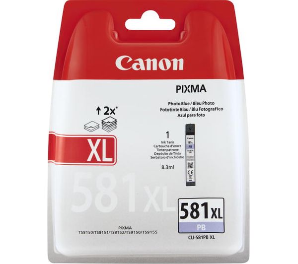 Image of CANON CLI-581XL Photo Blue Ink Cartridge
