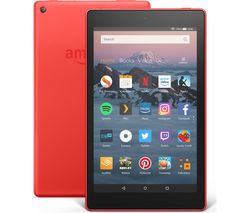 AMAZON Fire HD 8 Tablet (2018) - 32 GB, Red - B0794XTH9X - Currys