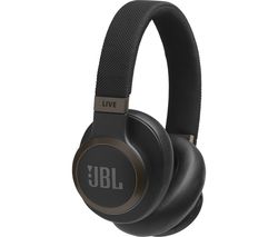 JBL LIVE 650BTNC Wireless Bluetooth Noise-Cancelling Headphones - Black