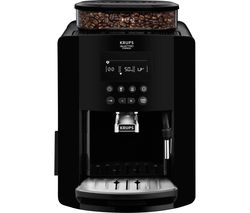 KRUPS Arabica Digital Espresso EA817040 Bean to Cup Coffee Machine - Black