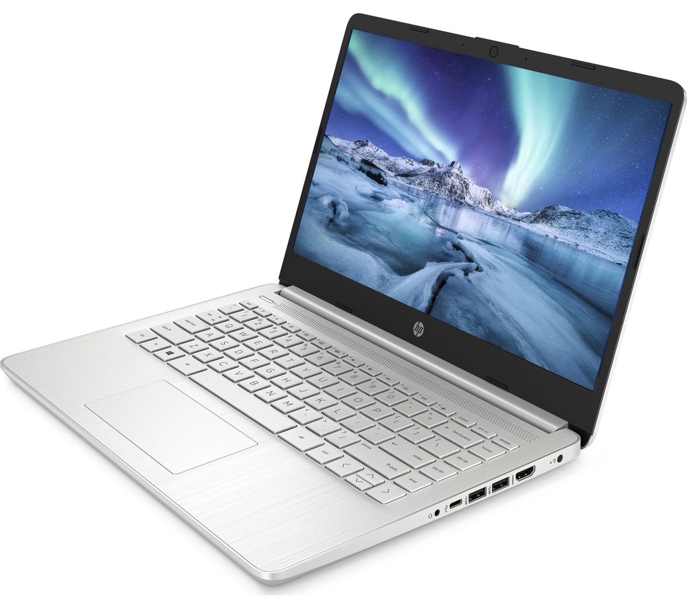 HP 14s-dq1504sa 14" Laptop - Intel®Core i5, 256 GB SSD, Silver, Silver