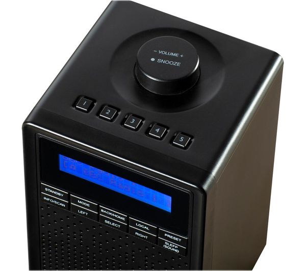 Buy DAEWOO AVS1400 DAB/FM Bluetooth Radio Black Free Delivery Currys