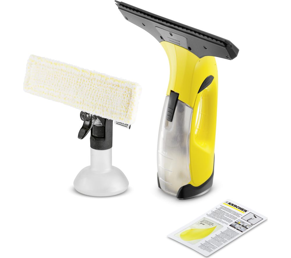 KARCHER WV 2 Plus Window Vacuum Cleaner - Yellow & Black, Yellow