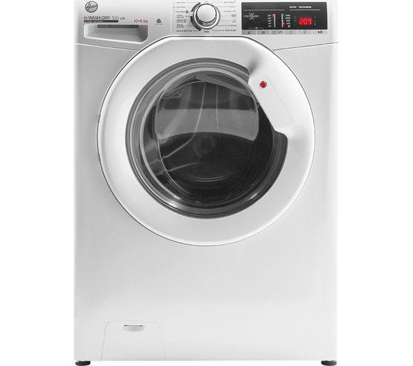 Hoover H Wash 300 H3d 4106te Nfc 10 Kg Washer Dryer White