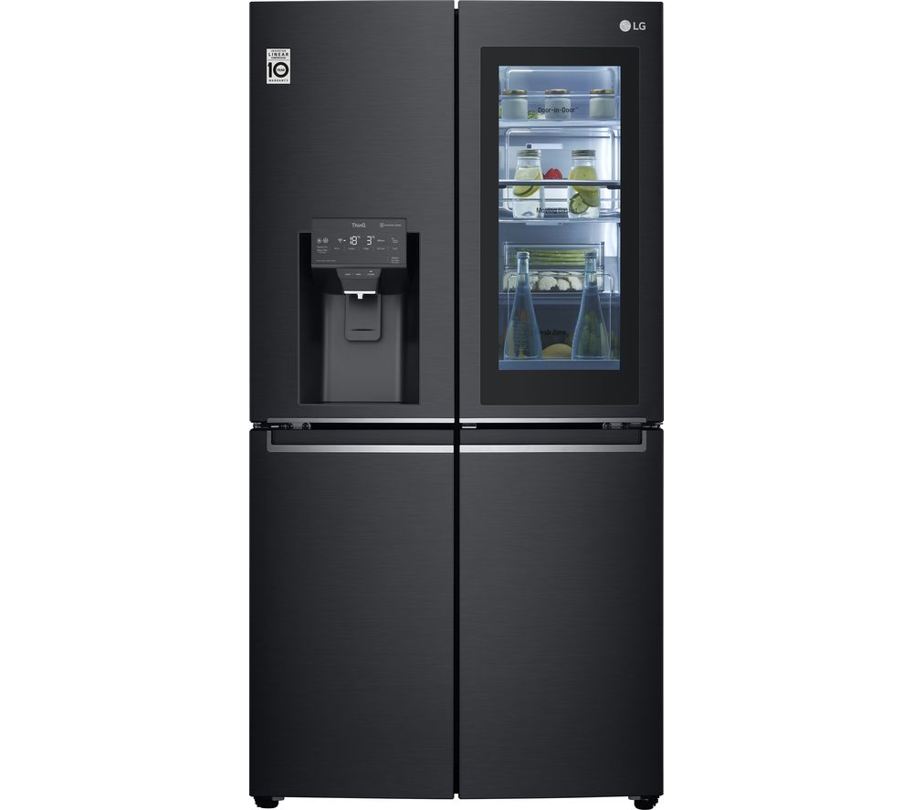 LG InstaView GMX945MC9F AmericanStyle Smart Fridge Freezer Black