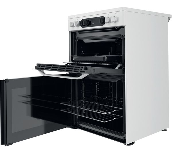 869991595160 HOTPOINT Multiflow HDM67V9CMW 60 cm Electric Ceramic