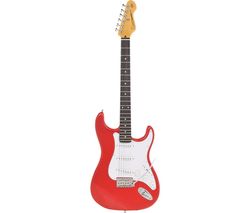 Blaster Series E6 Electric Guitar - Gloss Red