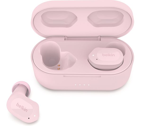 Belkin Soundform Play Wireless Bluetooth Earbuds Pink