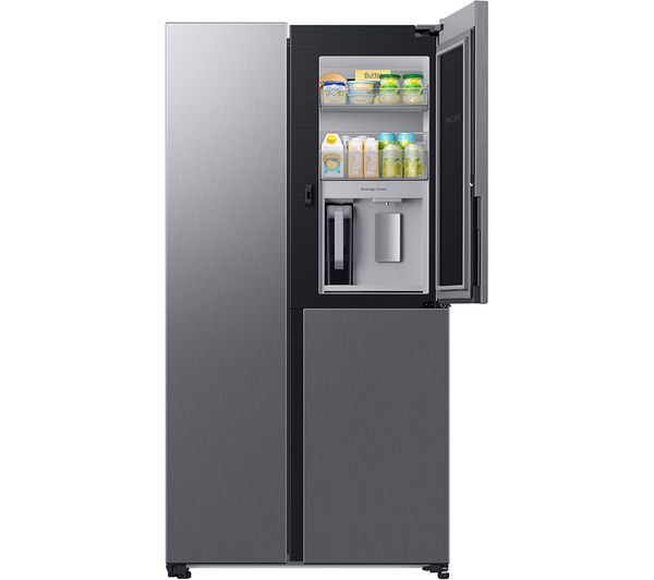 Image of SAMSUNG Series 9 Beverage Center RH69B8941S9/EU American-Style Fridge Freezer - Stainless Silver