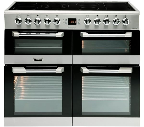 Leisure Cuisinemaster Cs100c510x 100 Cm Electric Ceramic Range Cooker Stainless Steel