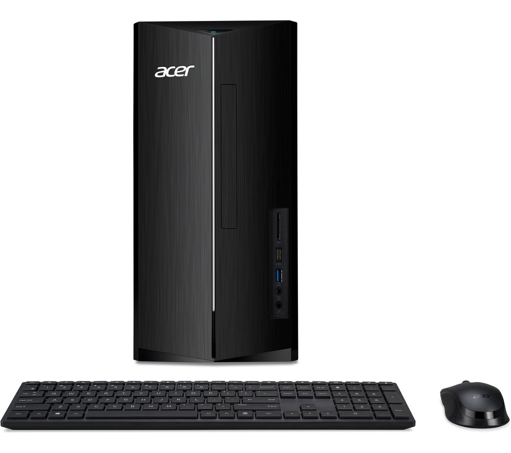 Aspire TC-1780 Desktop PC - Intel® Core™ i7, 1 TB SSD, Black