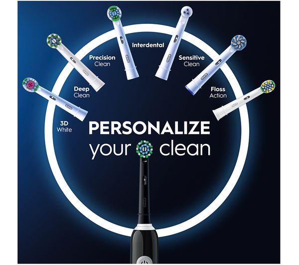 ORAPRO1CABK ORAL B Pro 1 Cross Action ORAPRO1CABK Electric Toothbrush