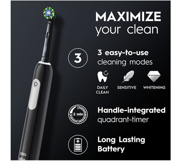 ORAPRO1CABK ORAL B Pro 1 Cross Action ORAPRO1CABK Electric Toothbrush