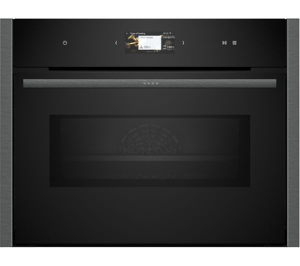 Neff N90 C24ms71g0b Built In Combination Microwave Graphite
