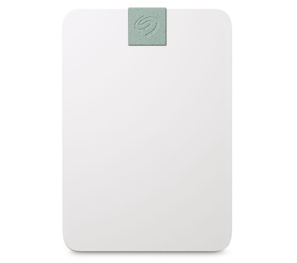 Image of SEAGATE Ultra Touch Portable Hard Drive - 2 TB, White