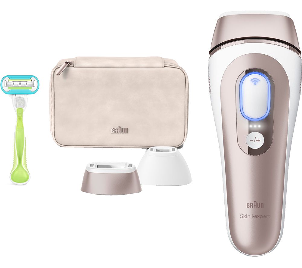 Skin i·expert IPL7147 IPL Hair Removal System - Rose Gold & White 