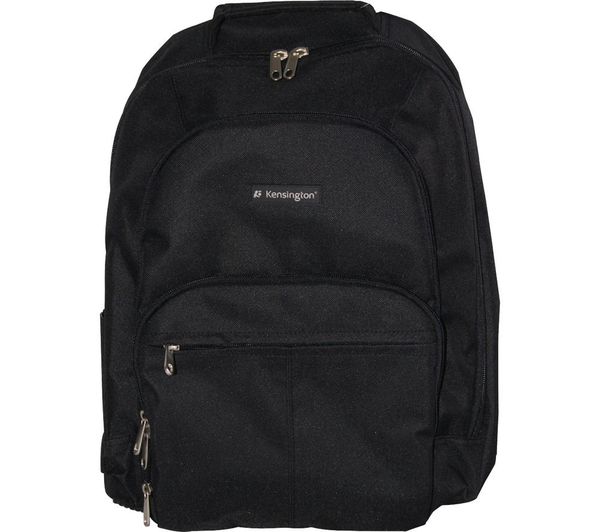 Kensington Simply Portable Sp25 Classic 154” Laptop Backpack Black