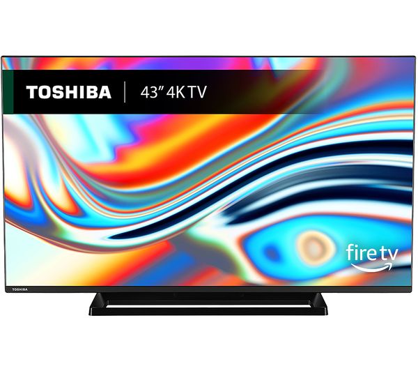 TOSHIBA Fire TV 43UF3F53DB 43" Smart 4K Ultra HD HDR LED TV with Amazon Alexa