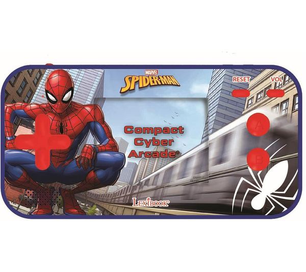 Lexibook Compact Cyber Arcade Handheld Gaming Console Spider Man