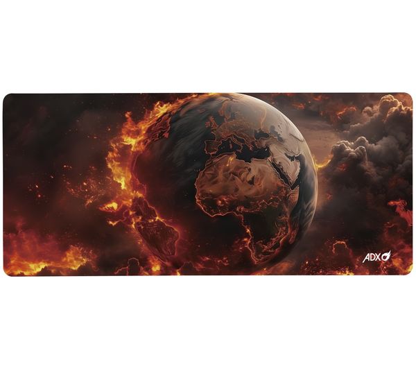 An image of ADX Dominion Inferno AINFXL26 Extra Large Gaming Surface - Red