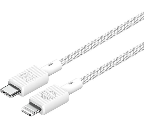 An image of OUR PURE PLANET USB-C to Lightning braided cable - 2m