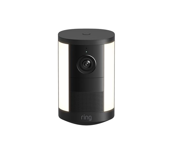 An image of RING Spotlight Cam (2nd Gen) Retinal 2K WiFi Security Camera - Battery, Black
