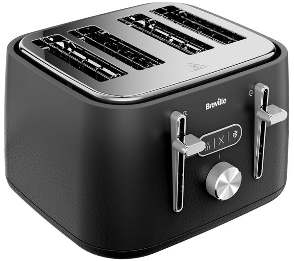 An image of BREVILLE Cobolt VTR043 4-Slice Toaster - Black