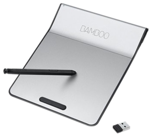 WAC058 Bamboo Pad Wireless Touchpad with Stylus Currys PC