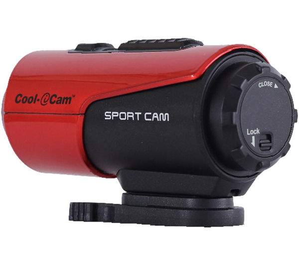 S3000R - ION Cool iCAM S3000 Action Camcorder - Red - Currys Business