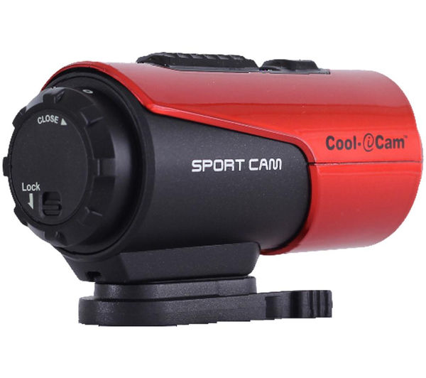 S3000R - ION Cool iCAM S3000 Action Camcorder - Red - Currys Business