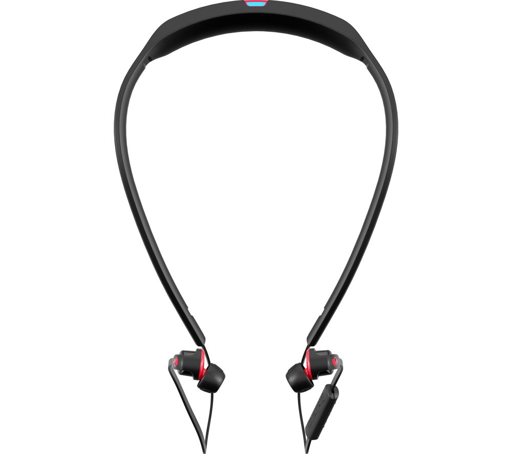 SKULLCANDY Smokin Bud Wireless Bluetooth Earphones - Black & Red, Black