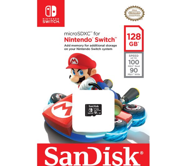 Sandisk Ultra Class 10 Microsd Memory Card For Nintendo Switch 128 Gb Fast Delivery Currysie