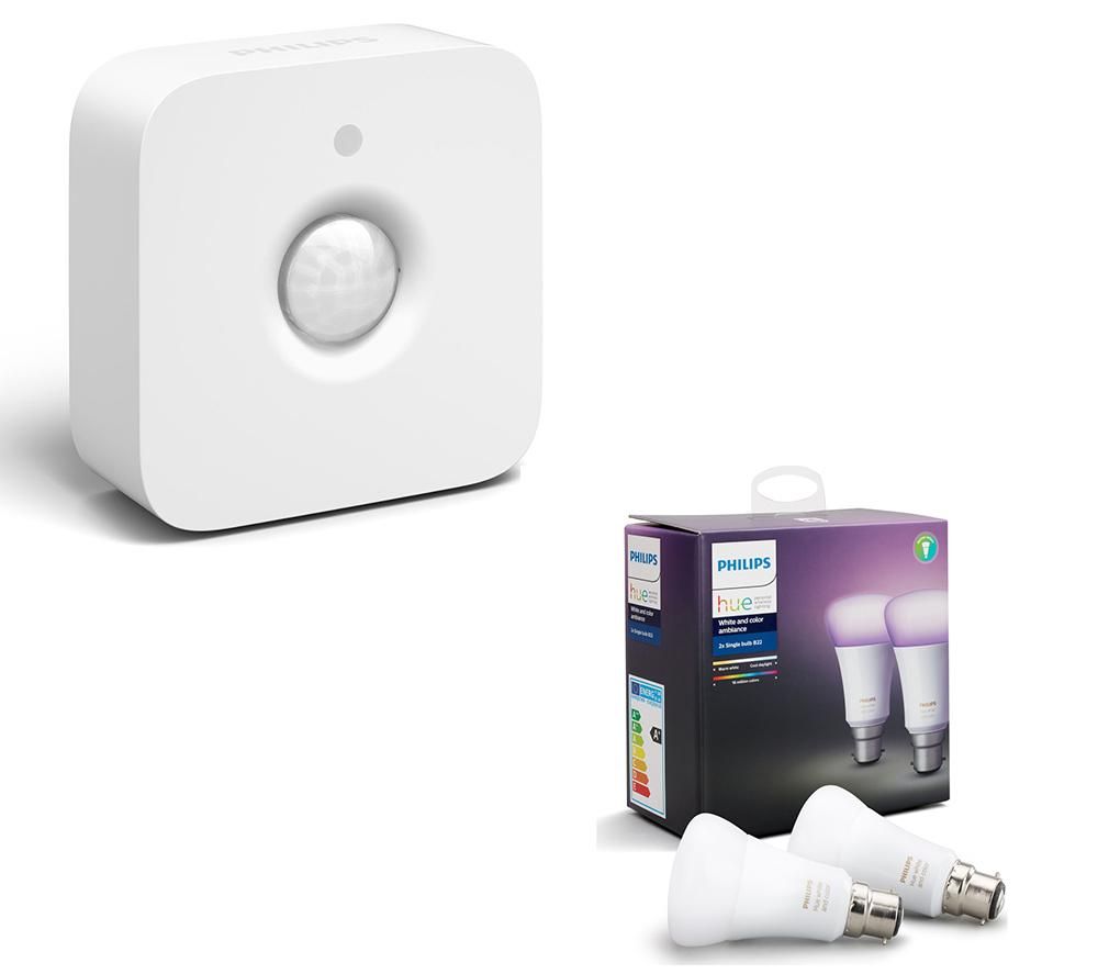 hue to sync apple how tv with & White Twin Buy Hue B22 Colour Bulb PHILIPS Ambience Pack