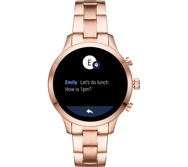 mkt5046 runway rose gold smartwatch