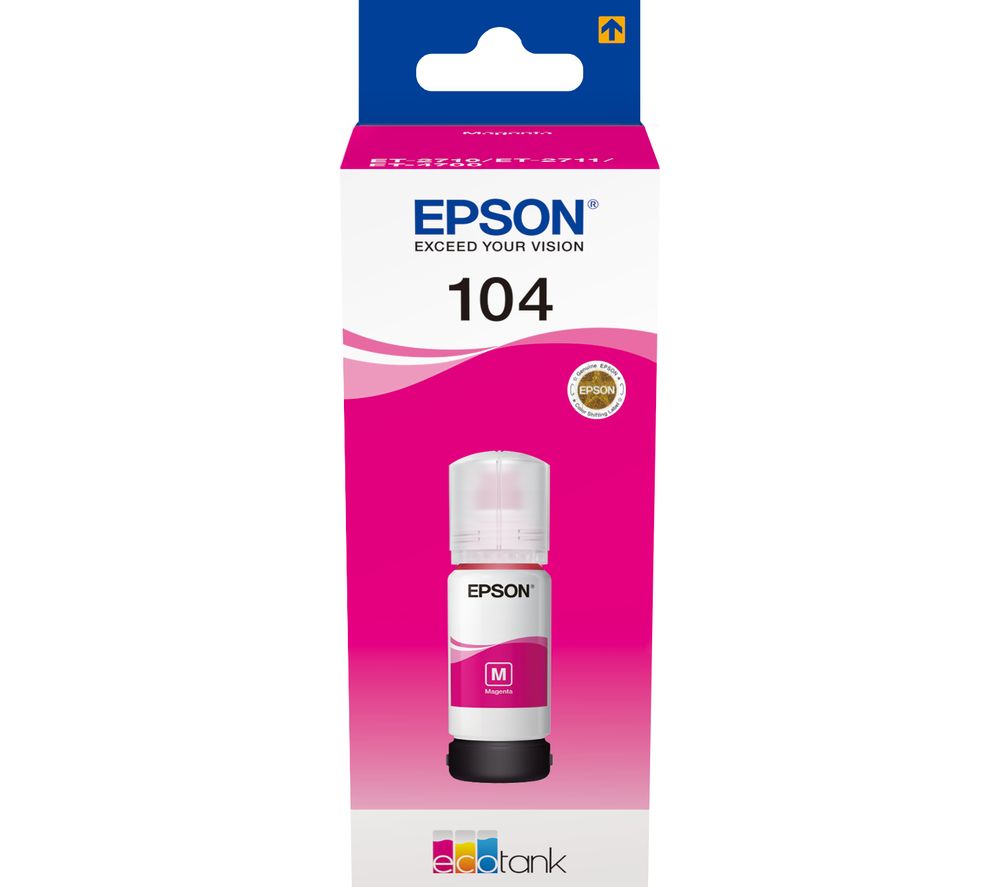 EPSON 104 Ecotank Magenta Ink Bottle