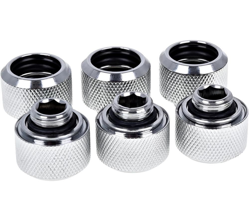 ALPHACOOL Eiszapfen 16 mm Chrome HardTube Compression Fitting Review