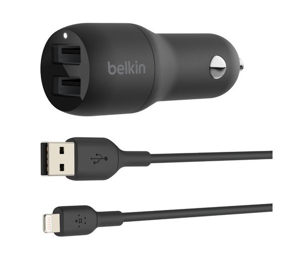 BELKIN Dual 24 W USB Car Charger